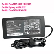 120W 20V6A Laptop Adapter for MSI Cyborg 15 A13VE GF63 Thin 10UC, GF63 Thin 10SC