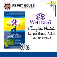 Wellness Complete Health Large Breed Chicken Adult Dry Dog Food 30lb