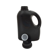 6903. New Gallon C Shape 1 Liter Black 1 Piece With Lid Outside + Inside