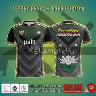 JERSEY PENCAK SILAT PSHT TNI POLRI PRINTING/BAJU KAOS PSHT TNI POLRI TERBARU/JERSEY BELA DIRI PRINTI