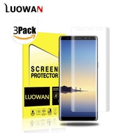 LUOWAN ฟิล์มกันรอยสำหรับ Samsung Galaxy Note 8 ฟิล์ม TPU Ultra HD เคสที่เป็นมิตร แพ็ค 3 ชิ้น