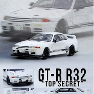 INNO64 1/64 Nissan Skyline VR32 GT-R R32 "Top Secret" White