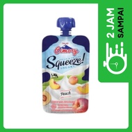Cimory Yoghurt Squeeze Peach Pouch 120 ml