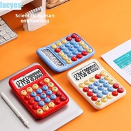 LACYES Colorful Calculator, Cartoon Buttons 8 Digits Mini Scientific Calculator, Finance Lightweight