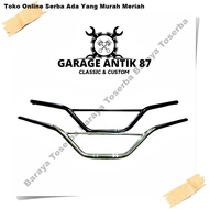HITAM Yamaha dt100 pnp model trail handlebar all Vintage classic black trail motorbikes