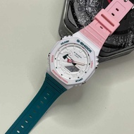 g*/shock GA-2100 Tri color splicing Sports Watch GA-B2100MF-1AJF Fashion resin watch strap fashion g