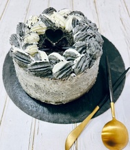 芝麻奶酥戚風蛋糕・手作DIY 甜點・烘焙手作・平板教學・一人成班