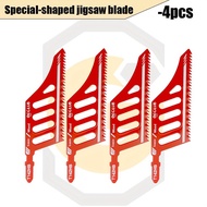 Mata Gergaji Jigsaw Wood Cutting T142HB Special Shaped Blade T-Shank 3/4PCS Pack Potong Kayu Papan T