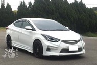 2015年 現代 ELANTRA  影音 IKEY 定速 變更LED光型 改前後大包 小尾翼前大燈動態方向燈 後EX尾燈