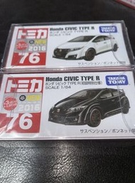 TOMICA 2016 Honda Civic Type R 1/64 模型車