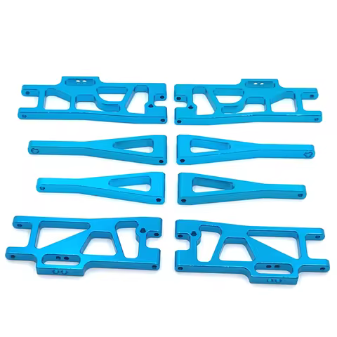 Suitable For WLtoys 104009 12401 12404 12409 RC Car Spare Parts Metal Upgrade Front And Rrear Swing 
