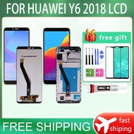 For Huawei Y6 2018 Y6 Prime 2018 Y6 PRO 2018 LCD Touch Screen With Frame