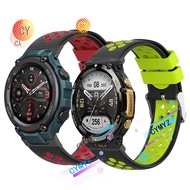 amazfit t rex T-rex pro strap Silicone strap sports Wristband huami amazfit trex 2 strap amazfit t rex 2 strap T-rex 2 strap