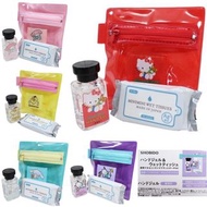 現貨 Sanrio 消毒搓手液 消毒濕紙巾 套裝 日本製