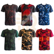 (HARGA BORONG) T-Shirt Baju Jersey Lelaki Design Askar & Hawaii / Men T-shirt Army Hawaii Casual Wea