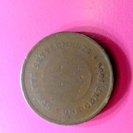 Straits Settlements Coin 1 cent 1904