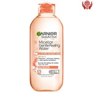 Garnier SkinActive 膠束溫和煥膚潔膚水，四合一卸妝潔面液，400毫升 (新舊包裝隨機發貨)