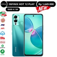 Handphone baru Infinix Hot 12 Play Ram 4/64 cash dan kredit