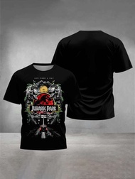 Jurassic Dinosaur Park World 3D Print Baby Clothing 5 to 14 Years Male Outdoor Clothes for Children