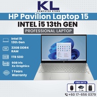 HP Pavilion Laptop 15 Pro | Intel Core i5-1335U 13th Gen | 32GB RAM 1TB SSD | 15.6” IPS FHD | 16GB G