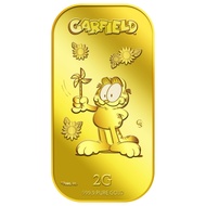 999.9 Pure Gold | 2g 2022 Spring Garfield Gold Bar