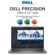 Dell Precision 7760 Engineering Workstation | i7 11th Gen | 64GB RAM | 1TB SSD | 8GB NVIDIA RTX A400