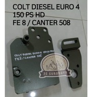 Ac Compressor Bracket Colt Diesel Euro 4 150 PS HD FE 8 CANTER Install Sanden 508 Ac Truck Compressor Bracket