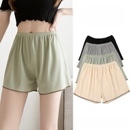 Ice Silk Safety Shorts Women's Shorts Triple Pants Women's Safety Shorts Sexy Underwear Plus Size