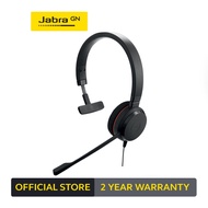 Jabra Evolve 20 MS Mono หูฟังประชุมออนไลน์ USB Headset for Conference Calls  หูฟังทำงาน หูฟังมีไมค์