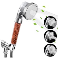 🚓Three-Function Shower Set Large Water Outlet Panel Filter Supercharged Handheld Shower Head Three-Gear Sh