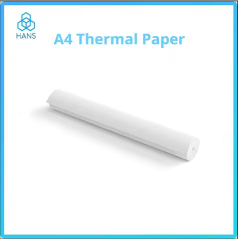 Eco-Friendly A4 Thermal Paper 210x30mm, BPA-Free & Non-Toxic for Fax Machine, Home Office