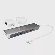 j5create USB-C Gen2 二代超高速擴充集線器附 USB-C轉接模組 - JCD375