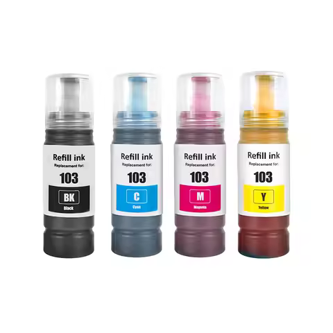 4*70ML 103 Premium Sublimation Ink for Epson 103 Ecotank L3160 L3210 L3211 L3250 L3251 L3256 L3260 L