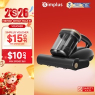 [New Launch] Simplus Dust Mite Vacuum Cleaner | 18,000Pa | 96,000 Beat/min | Double-Cup | 6-Stage Fi