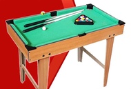 Mini billiard table for Kids wooden with tall feet pool table set taco billiards billiard table set