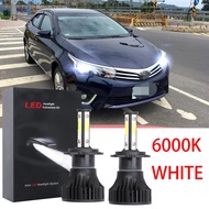 For Toyota Altis (E170),2015 - 2019 2PCS WHITE 12-32V 6000K LED Headlight Conversion Bulbs Kit CHEN NGY CG