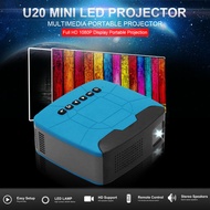 U20 Mini LED Multimedia Projector 680 Lumen Home Entertainment Led Mini Projector Home Cinema UC28 T
