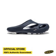 Keen Mens Shanti Slip On Clogs - Black/Dawn Blue