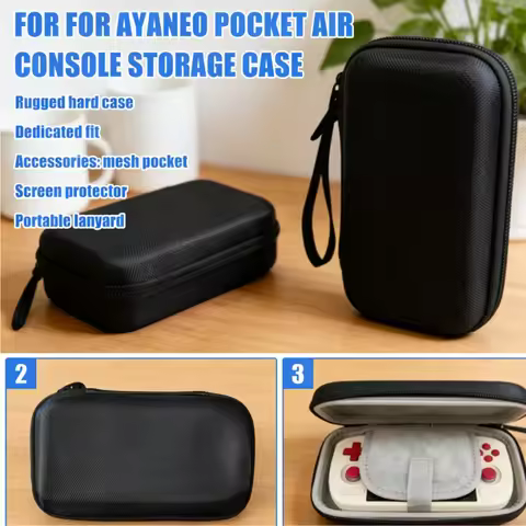 For Ayaneo Pocket Air Mini Game Console Bag Shockproof Hard Shell Storage Case For AYANEO AIR MINI H