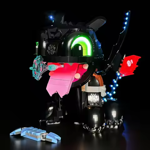 LYBMTWF LED Lighting Kit Compatible with Lego 10375 How to Train Your Dragon Toothless Model (NOT In