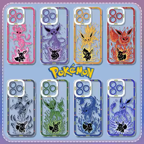 Anime P-Pokemon EEVEE Phone Case For vivo Y05 V70 Y31 Y400 Y04 V50 Y29 Y19S Y03 Y28 V60 V30E V40 Y36