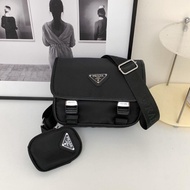 Pra * Crossbody Bag High-End Multifunctional Handsome Sports Bag