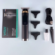 VGR V985 atau VGR082 T-blade pemotongan rambut janggut Trimmer profesional elektrik tanpa wayar ramb