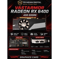Vastarmor Radeon RX 6400 4GB GDDR6 Graphics Card – Compact Single Fan Used & Tested GPU
