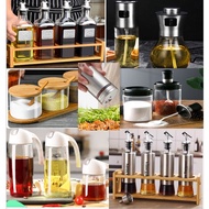 {SG seller} Oil Dispenser Bottle/Glass Spice Container/Seasoning Dispenser Bottle/Sauce Bottle