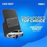 Trapo Car Mat for BMW 5 Series F10 (2014-2017) | Anti-Slip | Waterproof | Custom Made | Odour Free