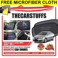 Volkswagen Jetta MK5 2005 - 2011 customised magnetic sunshades protection visor