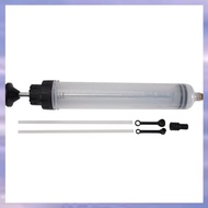 (FOJV) 500Cc Car Engine Oil Fluid Extractor Siphon Pump White Fluid Extractor Pump Plastic Fluid Ext
