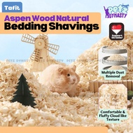 Aspen Wood Bedding Natural Shavings – TAFIT Hamster Small Pet Guinea Pig Burrow & Cage Habitat