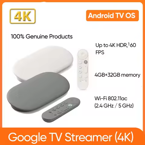 Google TV streamer (4K) HDR and Dolby Vision technology, smart home devices US charger TV streamer 4
